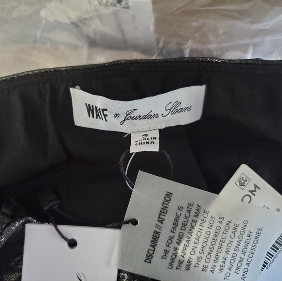 WAYF Selena Bias Cut Maxi Skirt- Gunmetal - Picture 4 of 5